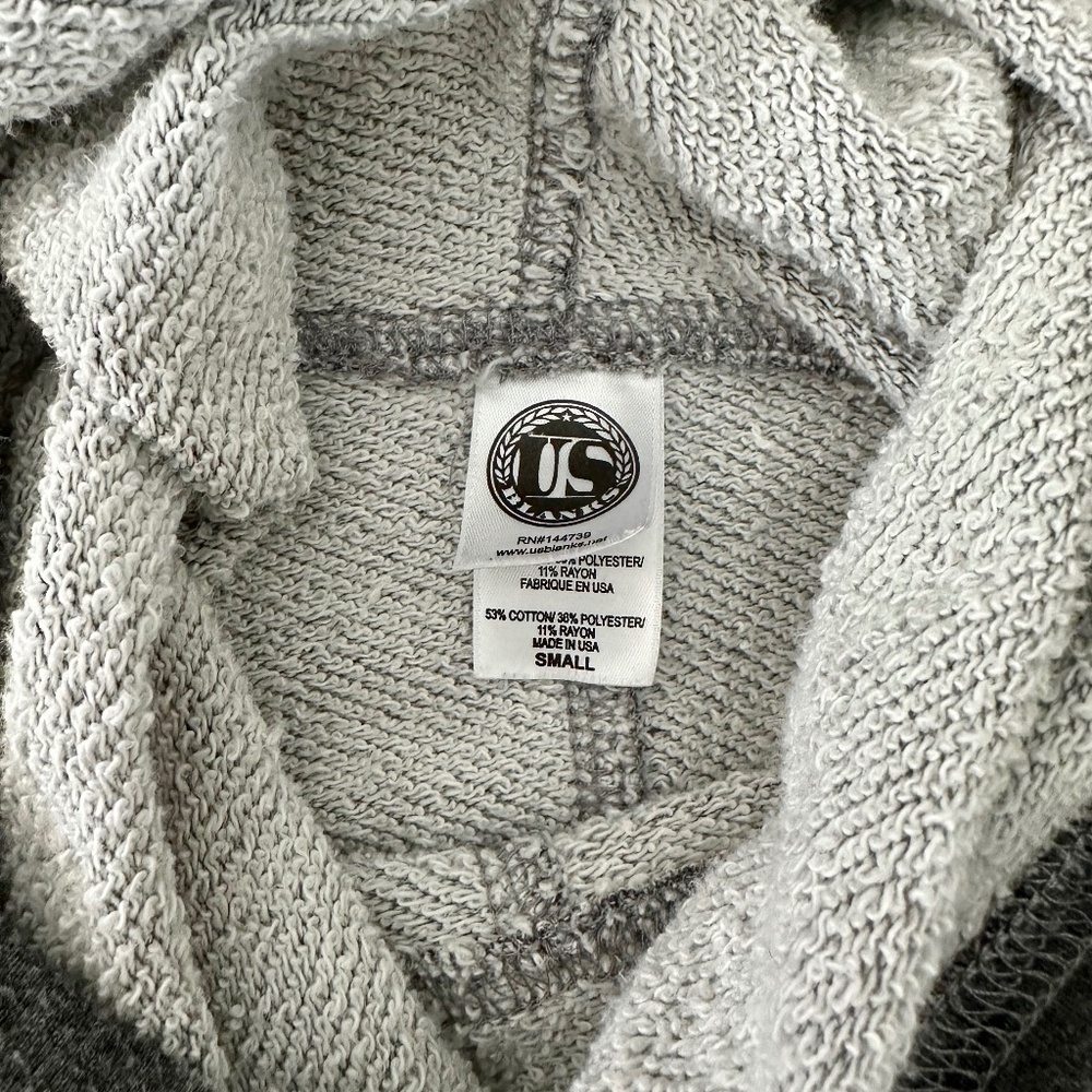 Unique Montana Unisex French Terry Snorkel Pullover Sweatshirt Hoodie (Size S) - Picture 3 of 14
